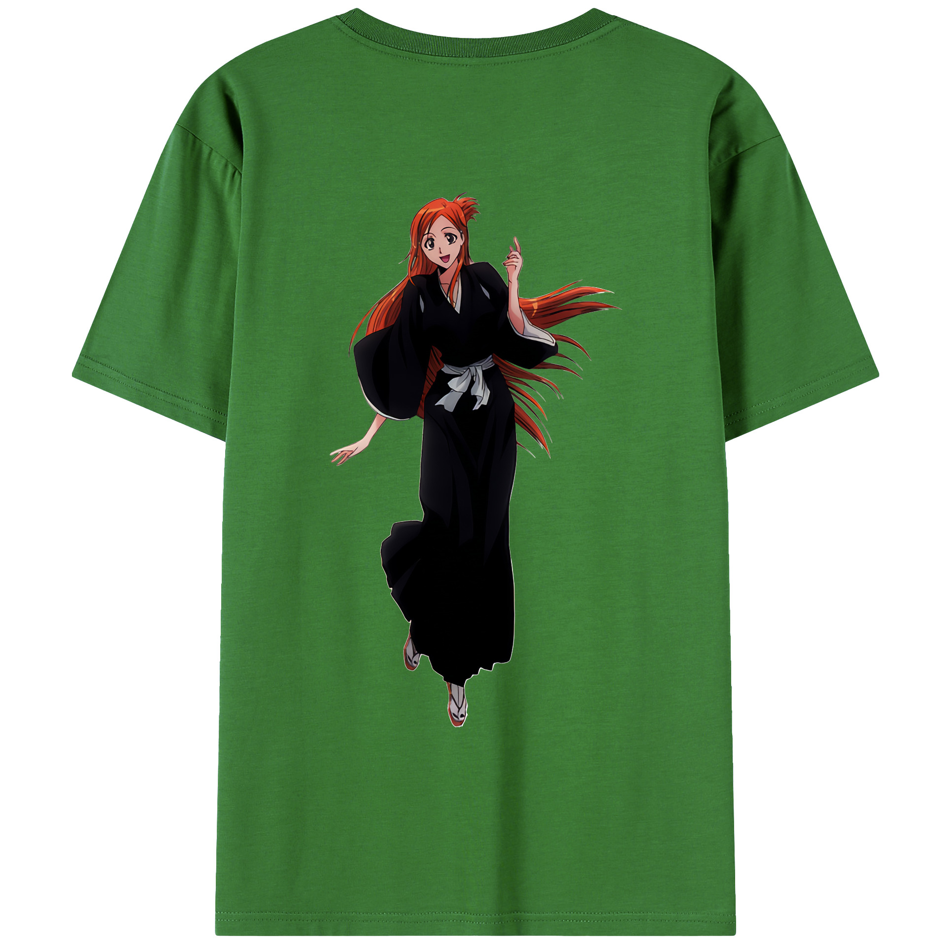 （画像用） ブリーチ 井上織姫（いのうえおりひめ） BLEACH Inoue Orihime レディース半袖Tシャツ(バックプリント)